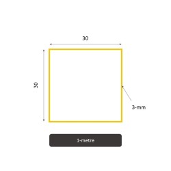 Tube acier carré sur mesure — configurez votre format
