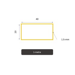 Tube acier rectangulaire découpé sur mesure | S235 - Le Roi du Fer