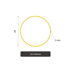 Tube rond acier diametre 100, 40 et 50, 25 mm longueur 3m et sur mesure