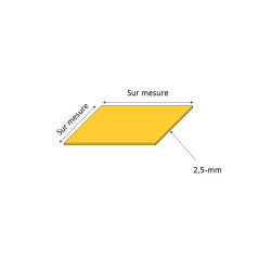 Plaque acier brut - 50x50 cm à 100x200 cm jusqu' à 5 mm d'épaisseur