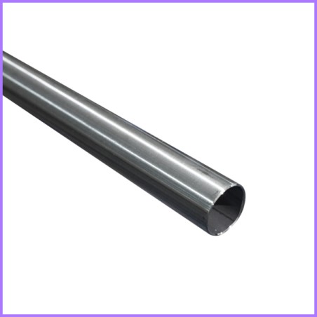 Tube inox brossé diametre 33,7 mm
