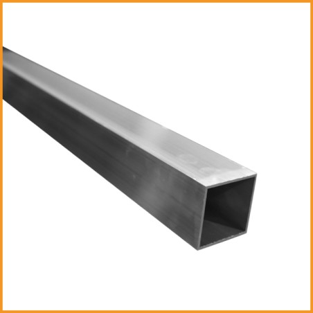 tube carre aluminium 25×25 mm