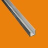 Profilé rail aluminium 15 x 15 x 15 à 50 x 100 x 50 mm - 1 à 3 mètres