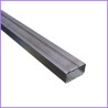 Tube inox rectangulaire