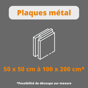 plaque métallique